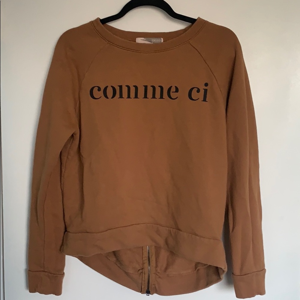 Comme ci dark tan women’s Sweatshirt